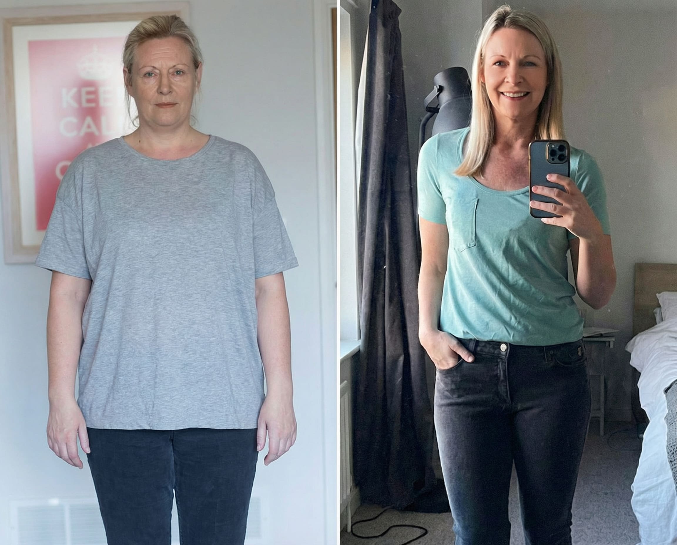 Just 2 weeks — down 2 stone. No WW. No gym. No waiting for NHS referrals.